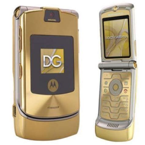 motorola razr v3i gold.